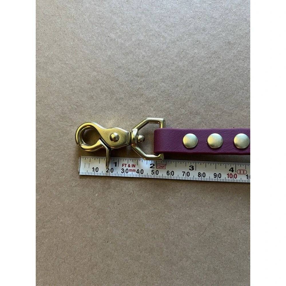 7’ Biothane Standard Dog Leash w/Traffic Handle 5/8